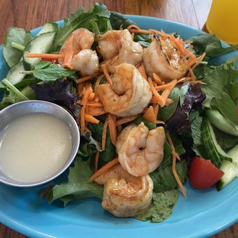 Saigon Corner - Garden Salad with shrimp - Coffee & Tea Near Me - Scranton, Pennsylvania