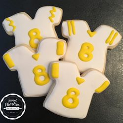 Sweet Charlie's Bakeshop - Sports Jersey Cookies
