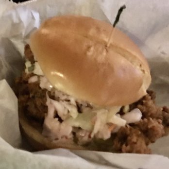 Wrong Iron - Fried chicken sandwich - Beer Gardens Near Me - New Orleans, Louisiana