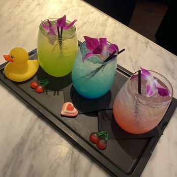 Sugar Factory - River North - Mimosa flight - Candy Stores Near Me - Chicago, Illinois