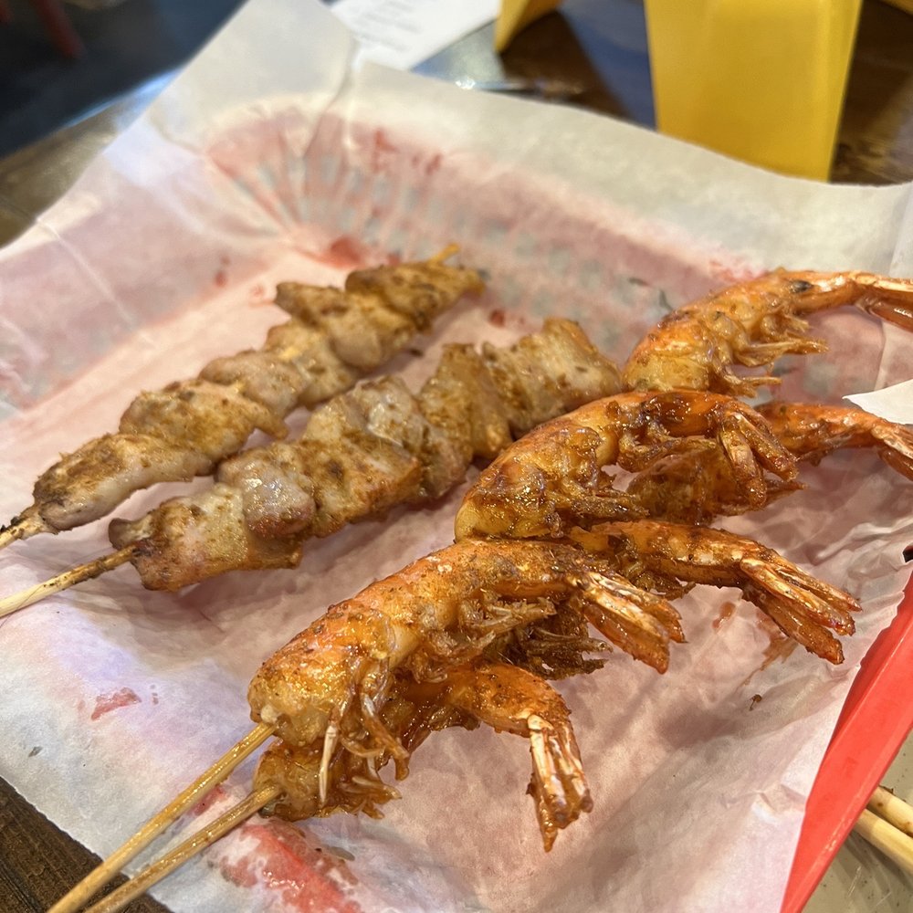 Fat Ni BBQ - 7. Beef Tendon 19. Shrimp - Chinese Near Me - Carrollton, Texas Fat Ni BBQ - 7. Beef Tendon 19. Shrimp - Chinese Near Me - Carrollton, Texas