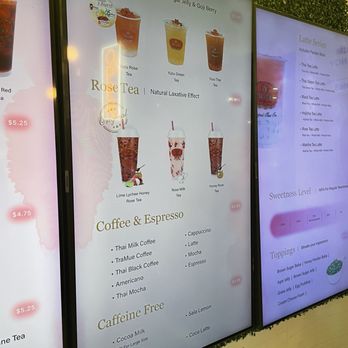 ChaTraMue Original Thai Tea - Menu - Bubble Tea Near Me - Rosemead, California