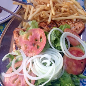 Ferry St. Barbecue - Grilled salmon platter - Barbeque Near Me - Newark, New Jersey