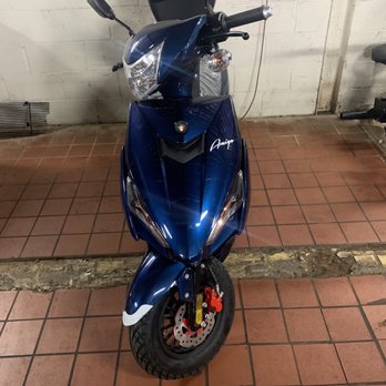 Track One Cycle - Cowboys blue scooter - Motorcycle Repair Near Me - Hyattsville, Maryland Track One Cycle - Cowboys blue scooter - Motorcycle Repair Near Me - Hyattsville, Maryland