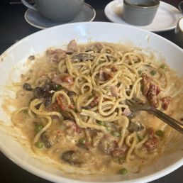 Goat cheese fig pasta. Goat cheese fig pasta.