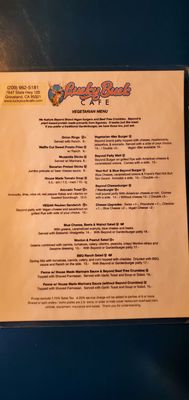Menu photo 7 Lucky Buck Cafe Groveland, CA Menu photo 7 Lucky Buck Cafe Groveland, CA