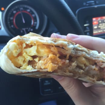 Taco Bell - Crunchwrap with bacon - Fast Food Near Me - Saint Augustine, Florida