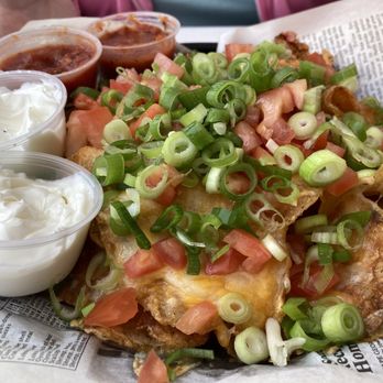 On The Dock Eatery - Nachos - Seafood Near Me - Rustico, Prince Edward Island On The Dock Eatery - Nachos - Seafood Near Me - Rustico, Prince Edward Island