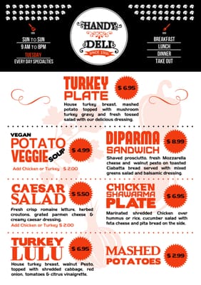 Menu photo 7 Handy Deli San Francisco, CA Menu photo 7 Handy Deli San Francisco, CA