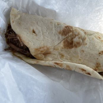 Live Oak Drive Thru - Carne guisada taco - Tex-Mex Near Me - Uvalde, Texas