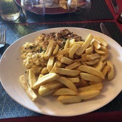Crêperie des Grêves - Omelette et frites, simple mais efficace