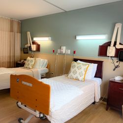 Cadia Healthcare - Resident rooms at Cadia Rehabilitation Capitol in Dover, DE, built for comfort, rest, and healing.