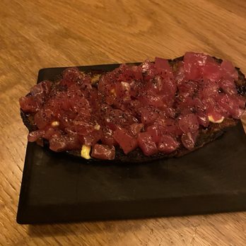Present Tense - Tuna toast - Izakaya Near Me - Nashville, Tennessee Present Tense - Tuna toast - Izakaya Near Me - Nashville, Tennessee