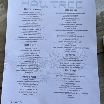 Hau Tree - Menu as of 5/2023 - Seafood Near Me - Honolulu, Hawaii Hau Tree - Menu as of 5/2023 - Seafood Near Me - Honolulu, Hawaii