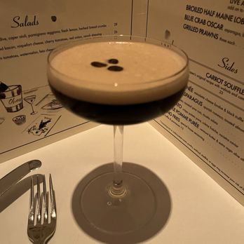 Delilah - Espresso Martini - New American Near Me - Las Vegas, Nevada
