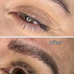 Adorn Permanent Cosmetics - Microblading before and after