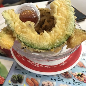 Genki Sushi - Vegetable tempura, a must have!! - Sushi Bars Near Me - Honolulu, Hawaii Genki Sushi - Vegetable tempura, a must have!! - Sushi Bars Near Me - Honolulu, Hawaii