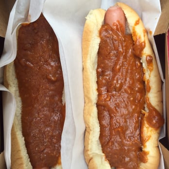 Cupid's Hot Dogs - Two delicious Chili Dogs - Hot Dogs Near Me - Winnetka, California