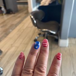 Shangri La - Patriot nails by Kent