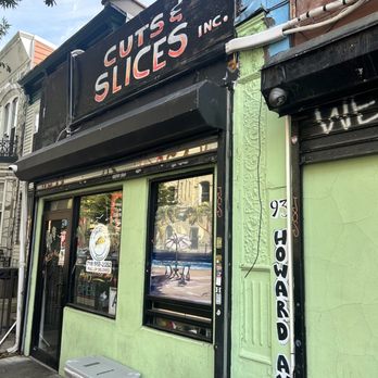 Cuts & Slices - Front of building and entry way - Pizza Near Me - Brooklyn, New York
