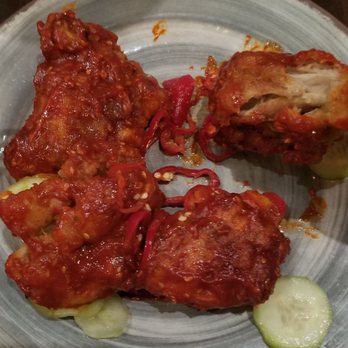 Ume - Korean fried chicken. A little too sweet and very messy!! - Chinese Near Me - Tucson, Arizona Ume - Korean fried chicken. A little too sweet and very messy!! - Chinese Near Me - Tucson, Arizona