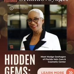 Florida Vein Care & Cosmetic Center - Madge Geohagen, PA-C, featured in Orlando Voyager Magazine