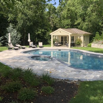 Vera Marie Landscapes - Pool Reconstruction and Patio Installation - Landscaping Near Me - Exton, Pennsylvania Vera Marie Landscapes - Pool Reconstruction and Patio Installation - Landscaping Near Me - Exton, Pennsylvania