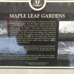 The commemorative plaque.