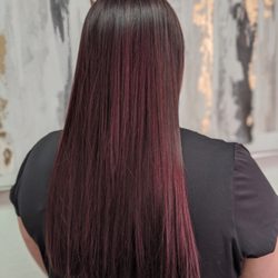 April French Hair and Beauty - Beautiful boysenberry color