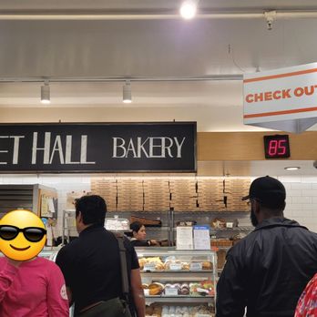 Market Hall Bakery - Inside with line and number tickets. - Bakeries Near Me - Oakland, California