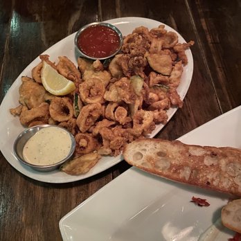 Plank Provisions - Potato Crusted Calamari - Seafood Near Me - Omaha, Nebraska