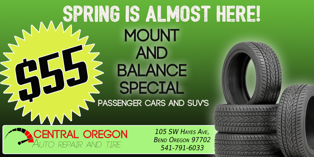CENTRAL OREGON AUTO AND TIRE Updated September 2024 105 SE Hayes