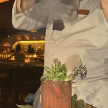 Ilios - "Dasos" Cocktail, comes smoked with amazing aroma. - Greek Near Me - Cancún, ROO