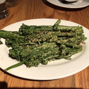 Nightingale - Grilled Broccolini - Live/Raw Food Near Me - Vancouver, British Columbia