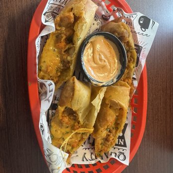 Love’s Cajun Cuisine - Voodoo Eggrolls 4 count - Seafood Near Me - Houston, Texas