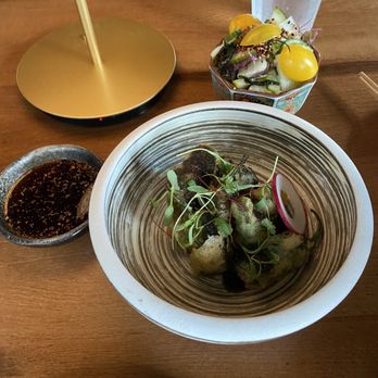 Yozora - Part of Late October 2024 Menu - shishito peppers and pickled veggies starter - Japanese Near Me - San Antonio, Texas Yozora - Part of Late October 2024 Menu - shishito peppers and pickled veggies starter - Japanese Near Me - San Antonio, Texas
