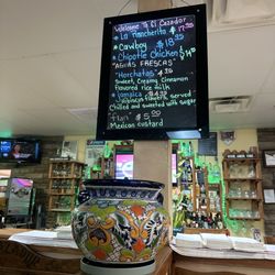 El Cazador - Menu