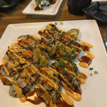 Sumo Sushi - Houston Roll Houston Roll Tempura Shrimp Eel Sashimi Tuna Sashimi Salmon Sashimi Shaggy Dog - Japanese Near Me - Houston, Texas Sumo Sushi - Houston Roll Houston Roll Tempura Shrimp Eel Sashimi Tuna Sashimi Salmon Sashimi Shaggy Dog - Japanese Near Me - Houston, Texas