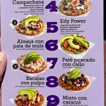 La Guerrerense - Menu - Food Stands Near Me - Ensenada, BCN
