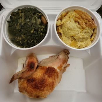 S & S Cafeteria - Oven Roasted Chicken, Turnips, & Baked Squash 6/11/24 - Cafeteria Near Me - Macon, Georgia