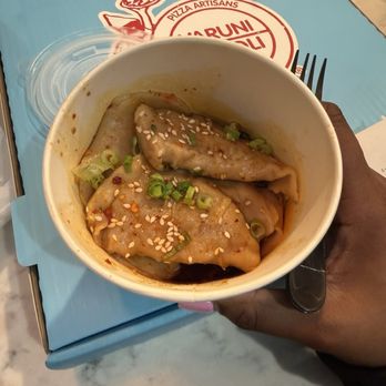 Gu's Dumplings - Full Order Chicken Zhong Style Dumplings - Szechuan Near Me - Atlanta, Georgia