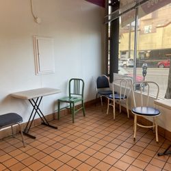 Inside seating
