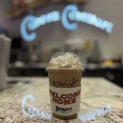 Barona Coffee Company - 8.30.23 Small Banana Chai Latte... thanks Edward!