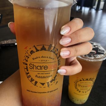 Sharetea - Peach iced tea with strawberry jam! Refreshing! - Coffee & Tea Near Me - Cerritos, California Sharetea - Peach iced tea with strawberry jam! Refreshing! - Coffee & Tea Near Me - Cerritos, California