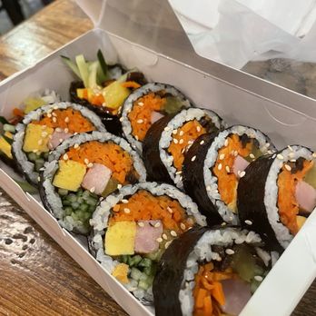 Jaws Express - Traditional gimbap! So much flavor and texture to delight the senses. - Korean Near Me - San Diego, California