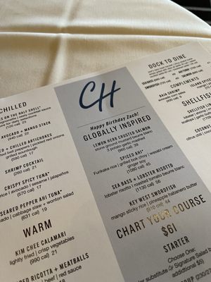 Menu photo 4 Chart House Monterey, CA Menu photo 4 Chart House Monterey, CA