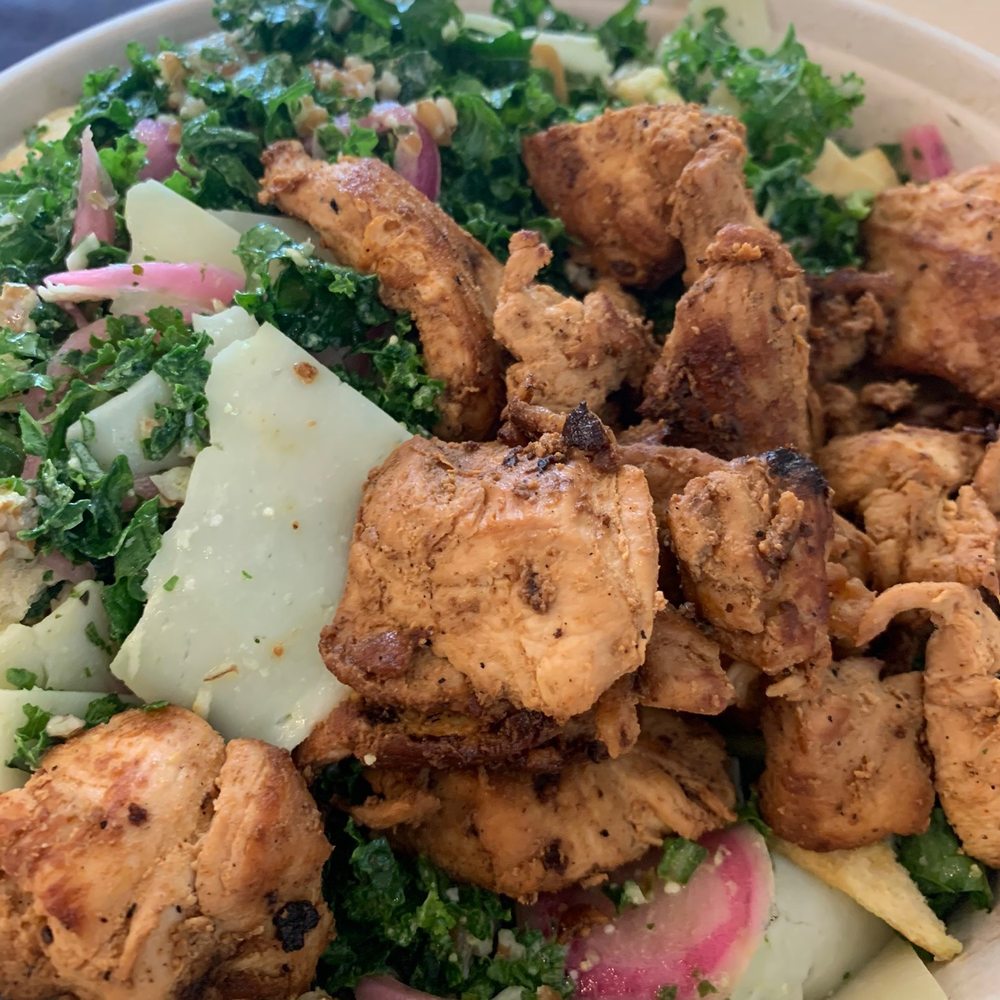 Roots Natural Kitchen - Balboa with kale sub - New American Near Me - Richmond, Virginia Roots Natural Kitchen - Balboa with kale sub - New American Near Me - Richmond, Virginia