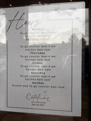 Menu photo 3 Catalina's Ketchum, ID Menu photo 3 Catalina's Ketchum, ID