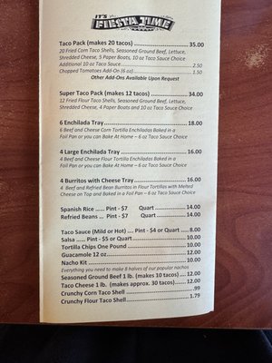 Menu photo 2 The Chuck Wagon Fairview Heights, IL