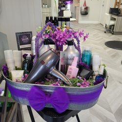 Genoa Salon - Win this gift basket $300 value. Proceeds go to the renovation of Genoa church..Drawing 7-1-23 Stop in if you see our open sign..